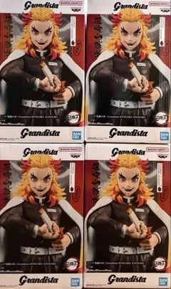 煉獄杏寿郎　プライズフィギュア　4点セット