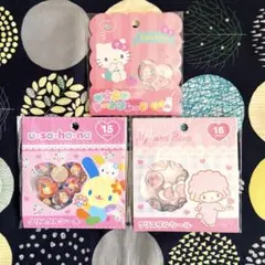 【正規品】サンリオ おはじきシール キティ ウサハナ マイスウィートピアノ