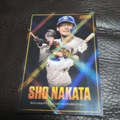 中田翔　プロ野球チップス　カード