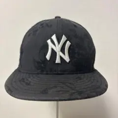 NEW ERA NYロゴ刺繍 ゴブラン柄 ベースボールキャップ