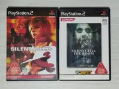 【ps2】SILENT HILL 3 & 4 THE ROOM （送料込み）