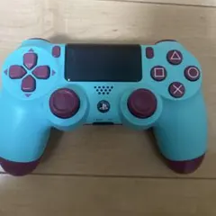 ジャンク　PS4 コントローラー 水色と紫