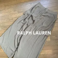 RALPH LAUREN ベージュ ガウチョパンツ　ワイド　ラルフローレン