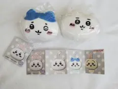 ちいかわ　もちもちフェイスマスコット　ガチャガチャ　ハチワレ