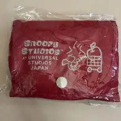 USJ スヌーピー ふた付きエコバッグ トロフィー
