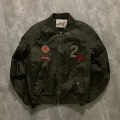 ARIZONA JEANS MA-1 Sワッペン ミリタリージャケット