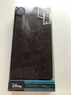新品未使用ミッキー柄 マルチスマートフォン用　ウエストポーチ　多機種対応