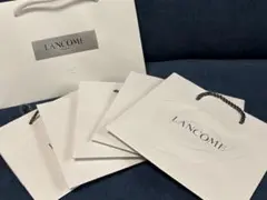 LANCOME ショップ袋 6枚セット ホワイト