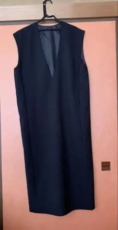 グローバルワーク黒 ロングワンピース