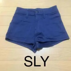 SLY jeans 未使用 ネイビーショーパン