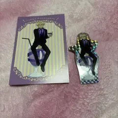 東京リベンジャーズ 灰谷竜胆 ポストカード ステッカー カフェ セット