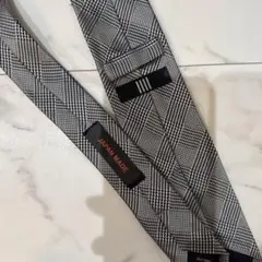 【美品】スーツセレクト　ネクタイ　グレンチェック