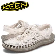 未使用級◎KEEN ユニーク UNEEK ホワイト サンダル スニーカー23cm