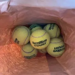 Tecnifibre COURT 中古テニスボール　100球入り Tecnifibre COURT 中古テニスボール 100球入り - メルカリ