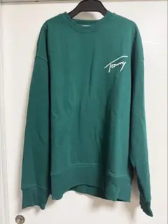 TOMMY JEANS グリーン スウェット S