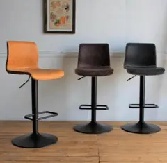 TRACK FURNITURE 木製ハイスツール 回転式 カウンターチェア - メルカリ