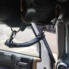 スペーシア MK53S ユーティリティナット 収納 車中泊 キャンプ 