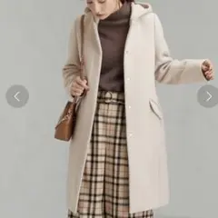 極美品❣️グリーンレーベルリラクシング2Way ベージュコート サイズ40