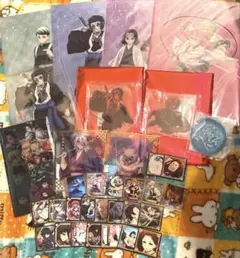 鬼滅の刃　まとめ売り　クリアファイル.アクスタ.シール列伝.保冷剤.色紙