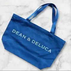 DEAN&DELUCA トートバッグＬ ラピスブルー 限定品のサムネイル
