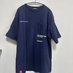 Marbles Tシャツ ネイビー ポケット付き