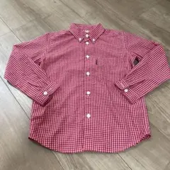 モンベル　キッズ　チェックシャツ　130