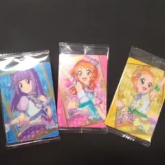 アイカツ プリパラ ウエハース カード3枚セット