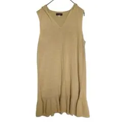 ベスト ロングワンピース