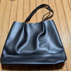 GLOBAL WORK ブラック トートバッグ