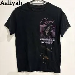 Aaliyah アリーヤ 公式ライセンス Tシャツ 希少 両面プリント 黒 S