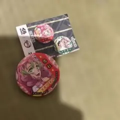 鬼滅の刃　甘露寺蜜璃　缶バッチ　くら寿司コラボ