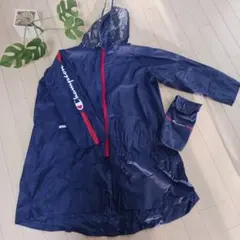 Champion レインコート 140 ネイビー