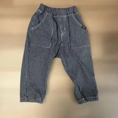 ヒッコリーストライプ ロングパンツ 110cm