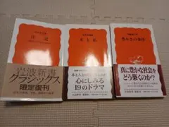 岩波新書　本　3冊セット