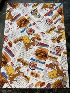 Burger King Tom and Jerry デザペ　デザインペーのサムネイル