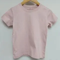 無印良品　薄ピンク 半袖Tシャツ 110cmのサムネイル