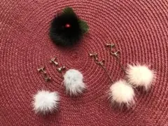 ＊ふわふわ アクセサリー 3点セット＊