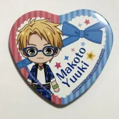 遊木真　あんさんぶるスターズ！　缶バッジ　ハート型　ハート形