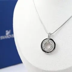 SWAROVSKI スワロフスキー ネックレス サークルトップ 340 - メルカリ