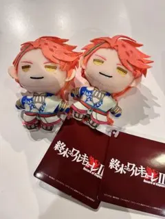 終末のワルキューレlll マスコットVol.2ニコラ・テラス　アポロン 終末のワルキューレⅢ マスコット vol.2 アポロン ニコラ・テスラ 2点
