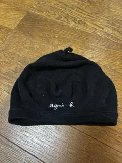 agnès b. 黒 メッシュベレー帽