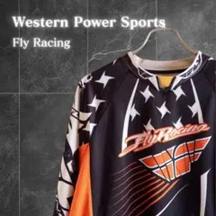 Fly Racing モトクロスジャージ ブラック オレンジ