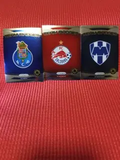 クラブワールドカップPrizm TEAM BADGES FCポルト他 3枚セット