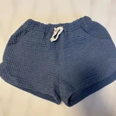 ZARA 3歳 ブルー ハーフパンツ