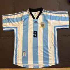 アルゼンチン代表 ユニフォーム 98フランスワールドカップ バティストゥータ