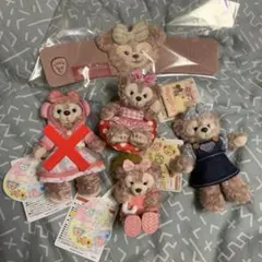 シェリーメイぬいぐるみバッジ ぬいスト カップホルダー TDS ディズニー