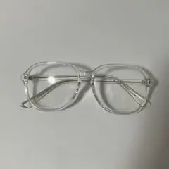 透明メガネ メガネ 伊達メガネ