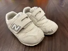 New Balance 15cm 373 ベビーシューズ ベージュ