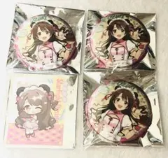 【デレマス】島村卯月 Starlight Dining 缶バッジ＆ステッカーのサムネイル