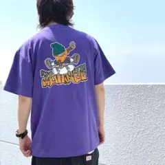&エクストララージ グラフィックTシャツ パープル系 メンズ XL